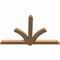 Ekena Millwork Redmond Smooth Timber Gable Bracket, Western Red Cedar, 84"W x 53"H x 3 1/2"D x 5 1/2"F, 15/12 Pitch GBW084X53X0406RED00SWR - alternate 5
